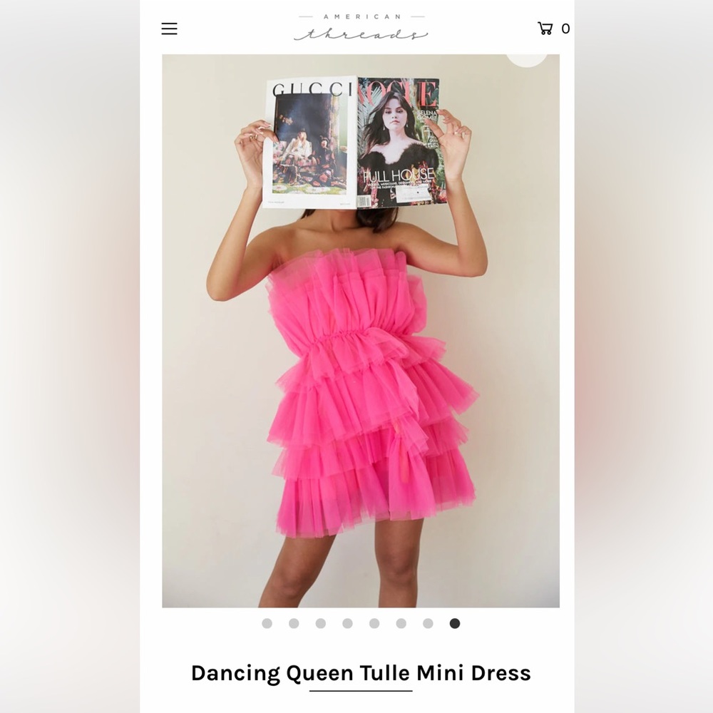 Dancing Queen Tulle Mini Dress
